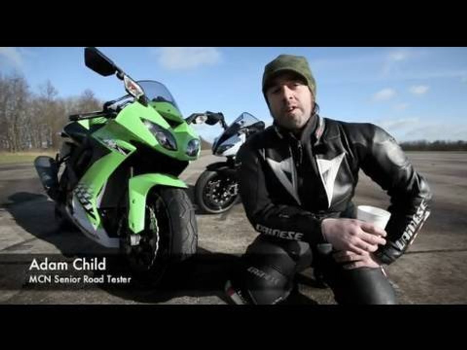 2010 Kawasaki ZX-10R vs its 2009 predecessor