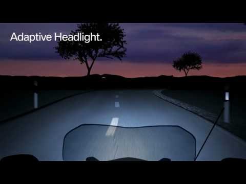 BMW K1600GT adaptive headlights
