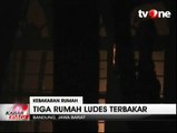 Kebakaran Melanda Tiga Rumah di Jalan Moh Toha