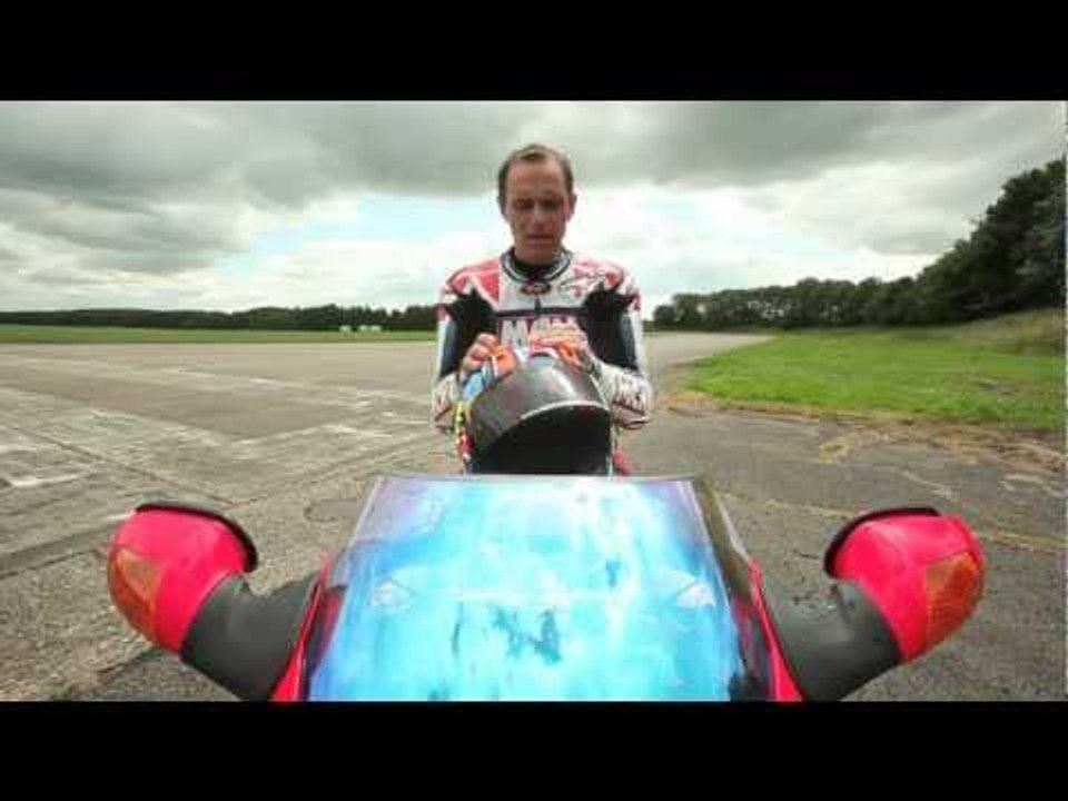 Honda NR750 ridden