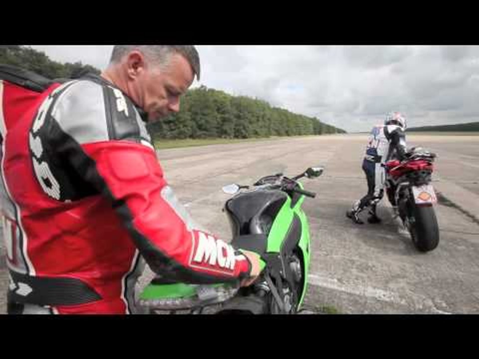 Flat-out: New MV Agusta F4RR v Kawasaki ZX-10R v BMW S1000RR