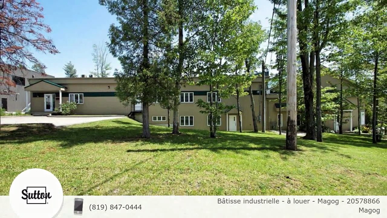 Bâtisse industrielle - à louer - Magog - 20578866