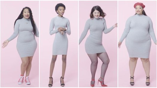 women-sizes-0-through-28-try-on-the-same-bodycon-dress-video-dailymotion