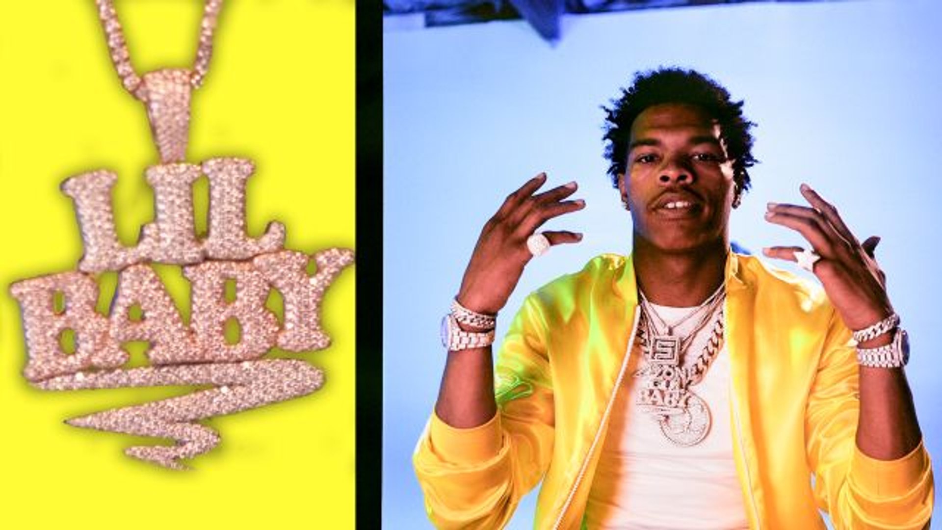 ⁣Your New Favorite Rapper, Lil Baby, Shows Off His Favorite Jewelry