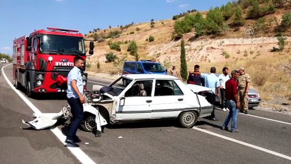 Düğün konvoyunda kaza: 4 yaralı - ADIYAMAN