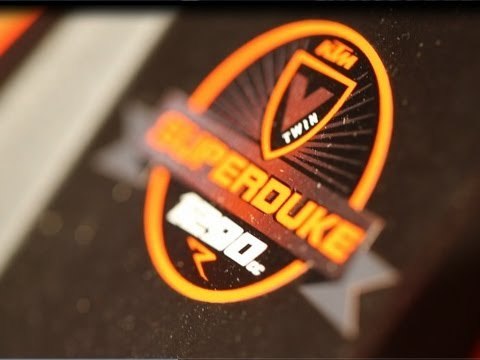 KTM 1290 Superduke @ the Milan Show