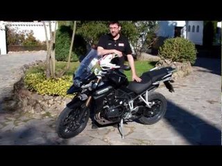 Triumph Explorer 1200 first ride