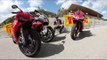 Ducati 1199 Panigale vs BMW S1000RR and Aprilia RSV4 APRC