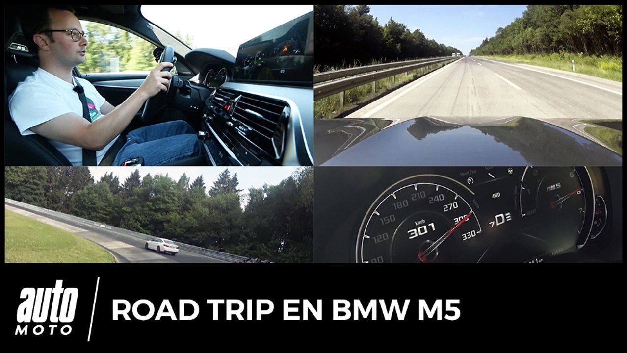 On a testé les autoroutes allemandes (et le Nürburgring) en BMW M5