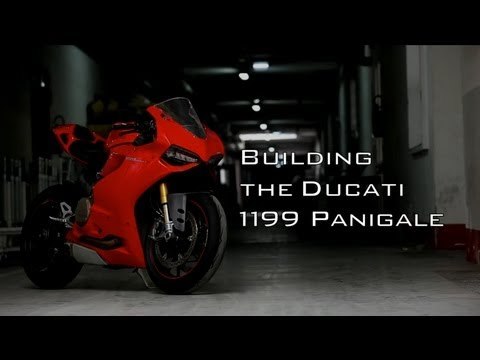 Ducati 1199 Panigale assembly line