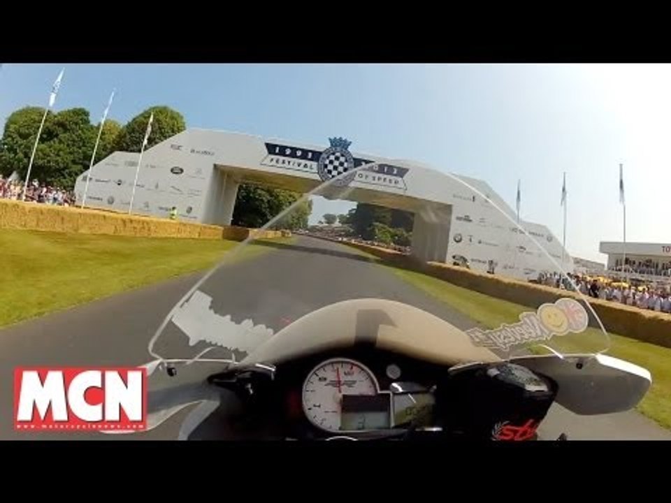 Michael Neeves at the Goodwood Festival of Speed | Video Diary | Motorcyclenews.com