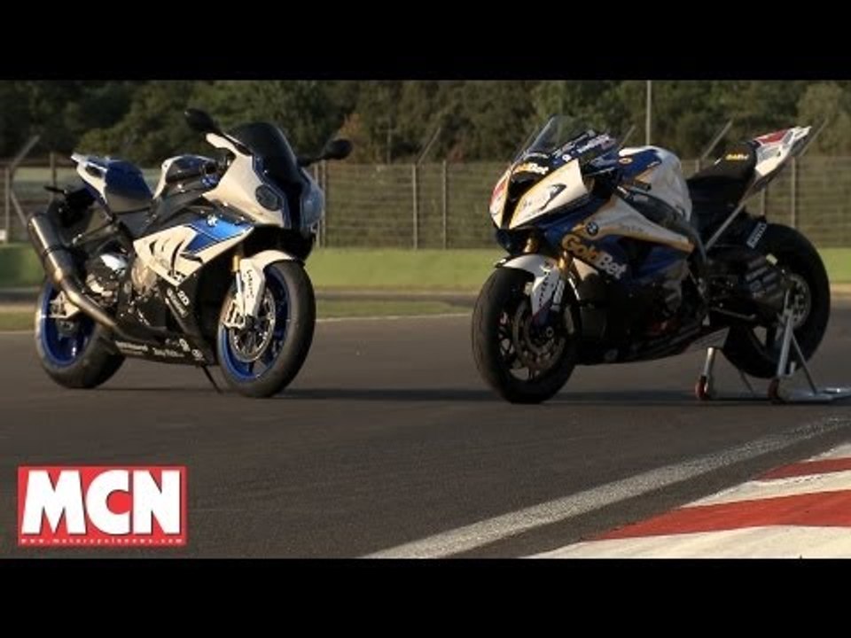 BMW HP4 Road & BMW HP4 Superstock ridden at Imo...