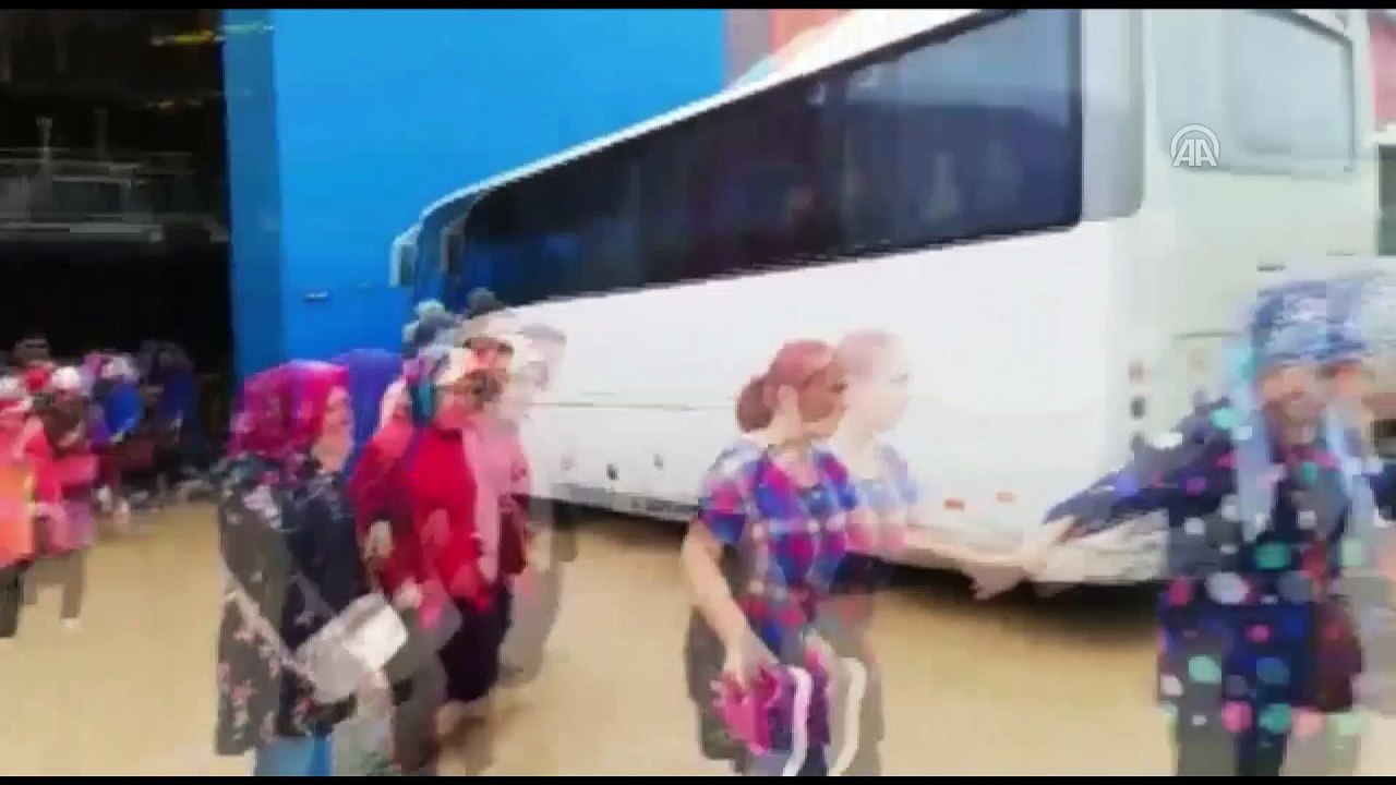 Ünye'deki sel - Tekstil fabrikasında mahsur kalan işçilerin kurtarılma anı - ORDU
