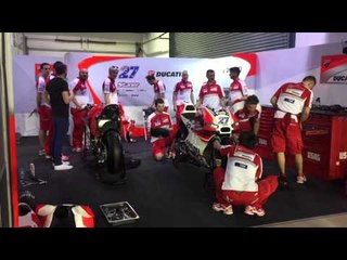 Behind the scenes at Stoner's Ducati test | Sport | Motorcyclenews.com