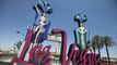 New downtown Las Vegas sign lights up entry into city