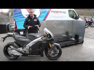 Honda RC213V-S uncrating | Motorcyclenews.com