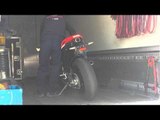 Honda RC213V-S MotoGP replica warming up