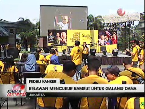 Petinggi BUMN Potong Rambut Demi Penderita Kanker