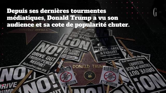 L' étoile Trump enlevée du Walk of Fame d'Hollywood