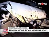 Kecelakaan Lamborghini Dengan Motor, 1 Orang Luka Parah