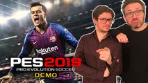 On joue à la démo de PES 2019 dans la bonne humeur !