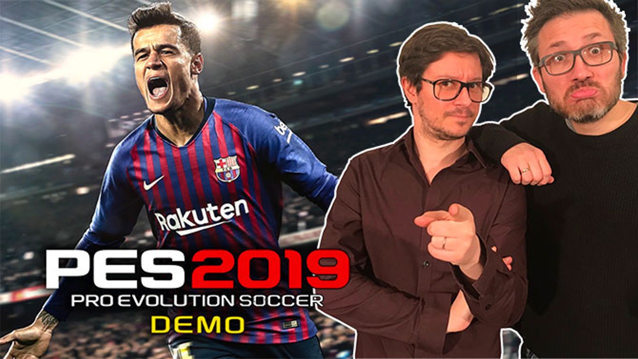 On joue à la démo de PES 2019 dans la bonne humeur !