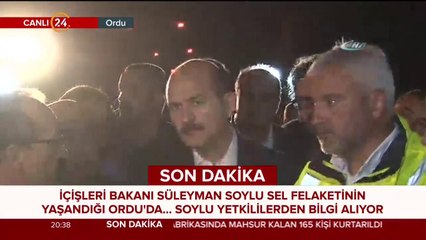 İçişleri Bakanı Süleyman Soylu, Ordu'da