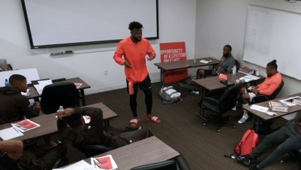 Best of Landry's emotional speech on 'Hard Knocks'