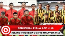Jelang Indonesia U-16 Vs Malaysia U-16 di Semifinal Piala AFF U-16