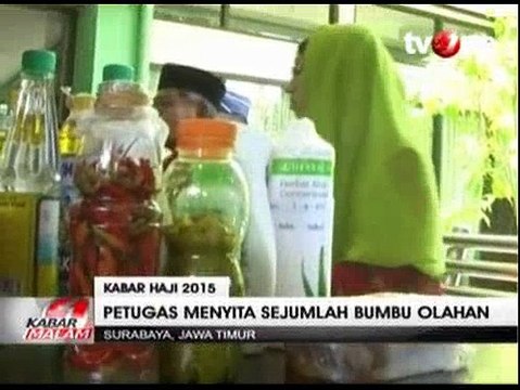 Jemaah Calon Haji Kedapatan Bawa Bumbu Masak