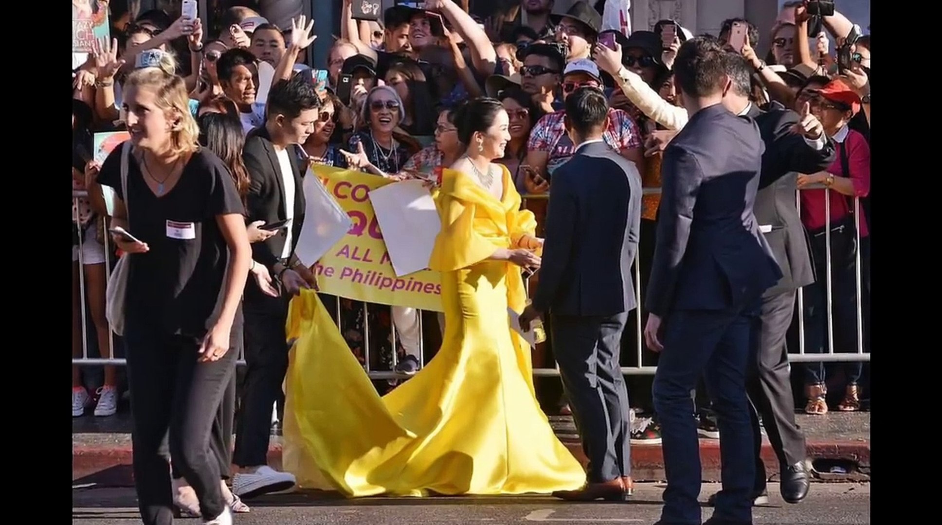 Kris Aquino and her Diamonds Stands Out in Crazy Rich Asians Hollywood Premiere