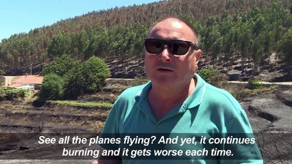 Portugal struggles to put out Algarve wildfire