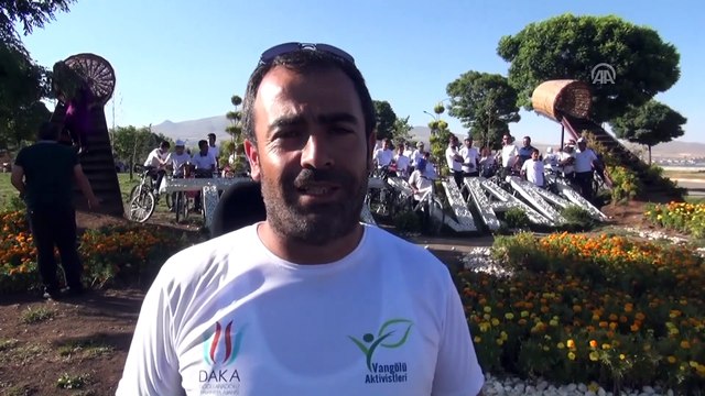 Van Gölü çevresinde bisiklet turu - BİTLİS