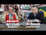 #LULALIVRE: FERNANDO MORAIS ENTREVISTA EMIDIO DE SOUZA
