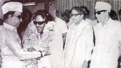 எடுத்து கொடுத்த கருணாநிதி.. விட்டு கொடுக்காத எம்ஜிஆர்..