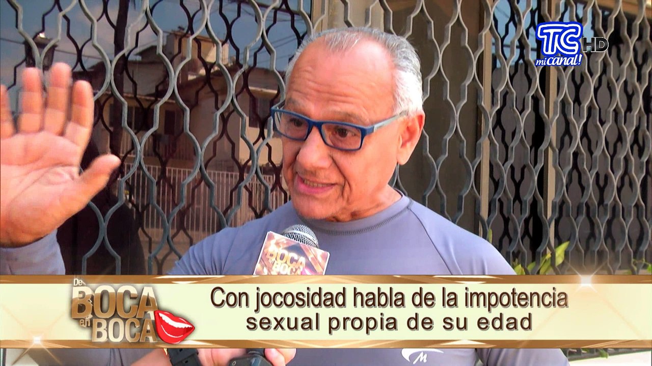 Entérese que periodista deportivo revela sin tapujos que sufre de impotencia