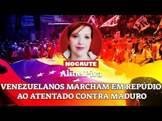 VENEZUELA: DRONES NO AR, POVO NAS RUAS