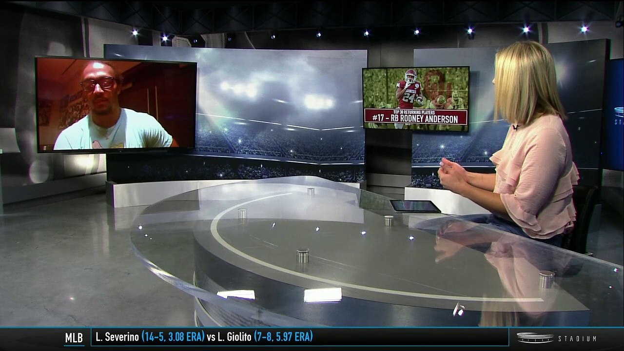 Oklahoma RB Rodney Anderson Discusses Following Adrian Peterson, Samaje Perine and More