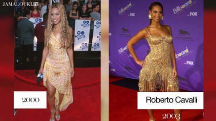 تطوّر أسلوب بيونسيه على السجّادة الحمراء عبر السنين