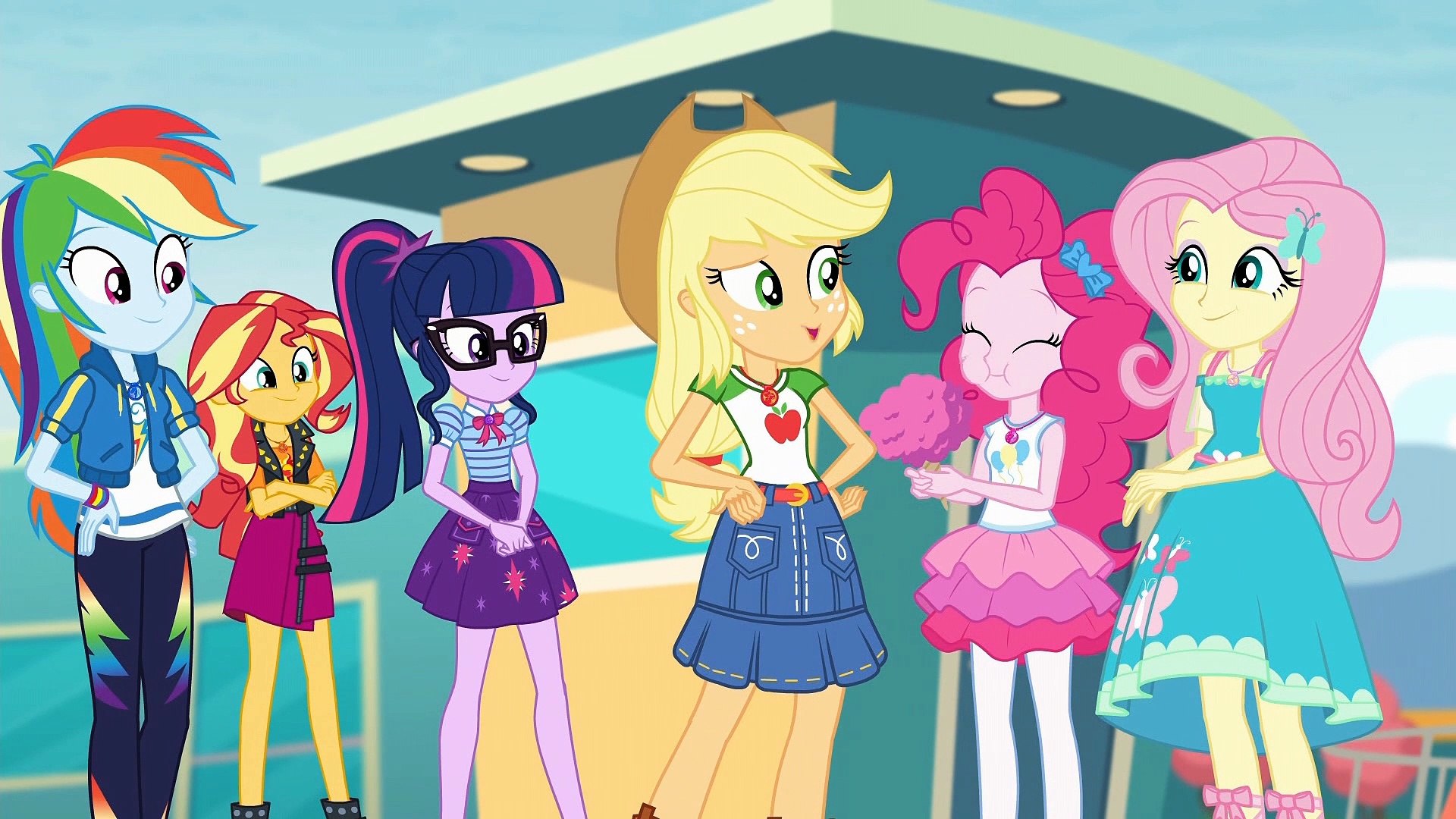 My Little Pony Equestria Girls - Rollercoaster of Friendship - Vidéo  Dailymotion