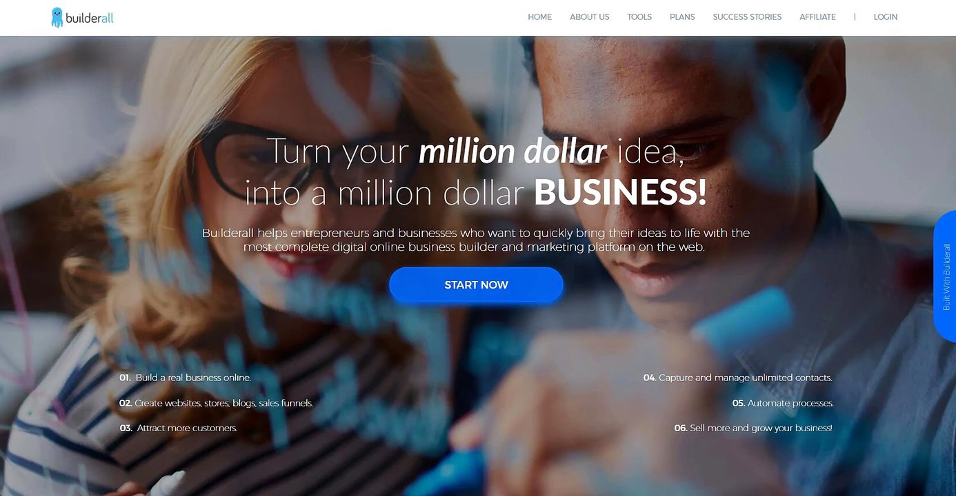 Builderall Unlimited Hosting