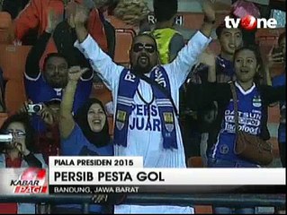 Persib Pesta Gol di Stadion Si Jalak Harupat