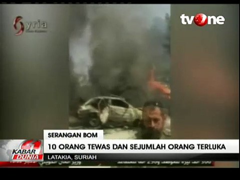 10 Orang Tewas Terkena Aksi Serangan Bom di Suriah
