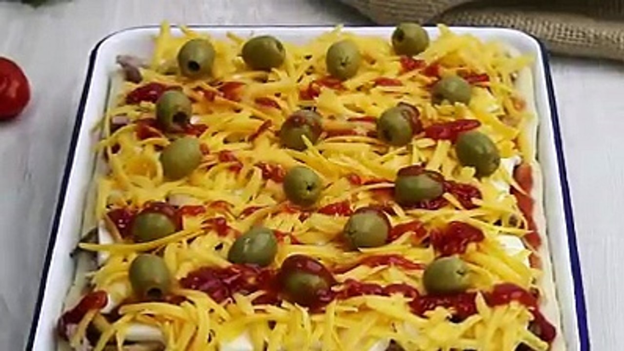 Pizza oder Cheeseburger? Warum sollte man sich entscheiden? Mit diesem Rezept habt ihr beides ZUM REZEPT 