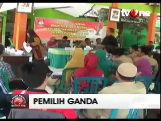 KPU Ngawi Temukan Ribuan Pemilih Ganda