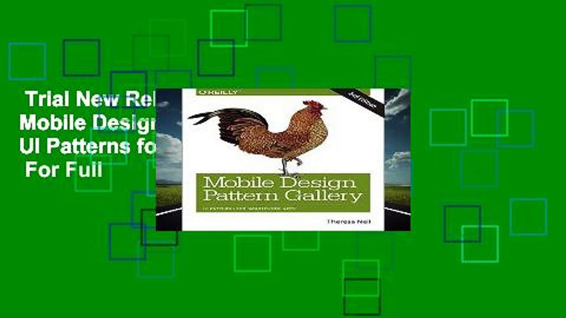 Trial New Releases  Mobile Design Pattern Gallery: UI Patterns for Smartphone Apps  For Full