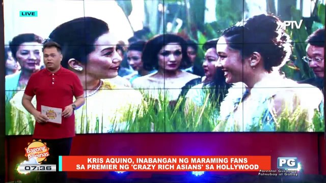 FIFIRAZZI: Kris Aquino, inabangan ng mgaraming fans sa premier ng 'Crazy Rich Asians' sa Hollywood; Coco Martin's 'Ang Probinsyano', aabot daw hangggang 2048?; Angelina Jolie, batid na maging pinal ang divorce nila ni Brad Pitt