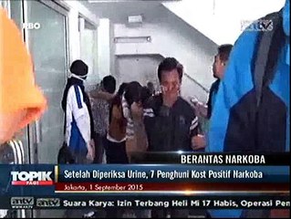 Berantas Narkoba, BNN DKI Jakarta Merazia Rumah Kos