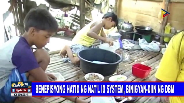 Benepisyong hatid ng nat'l ID systmen, binigyang-diin ng DBM