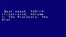 Best ebook  TCP/IP Illustrated, Volume 1: The Protocols: The Protocols v. 1 (Addison-Wesley
